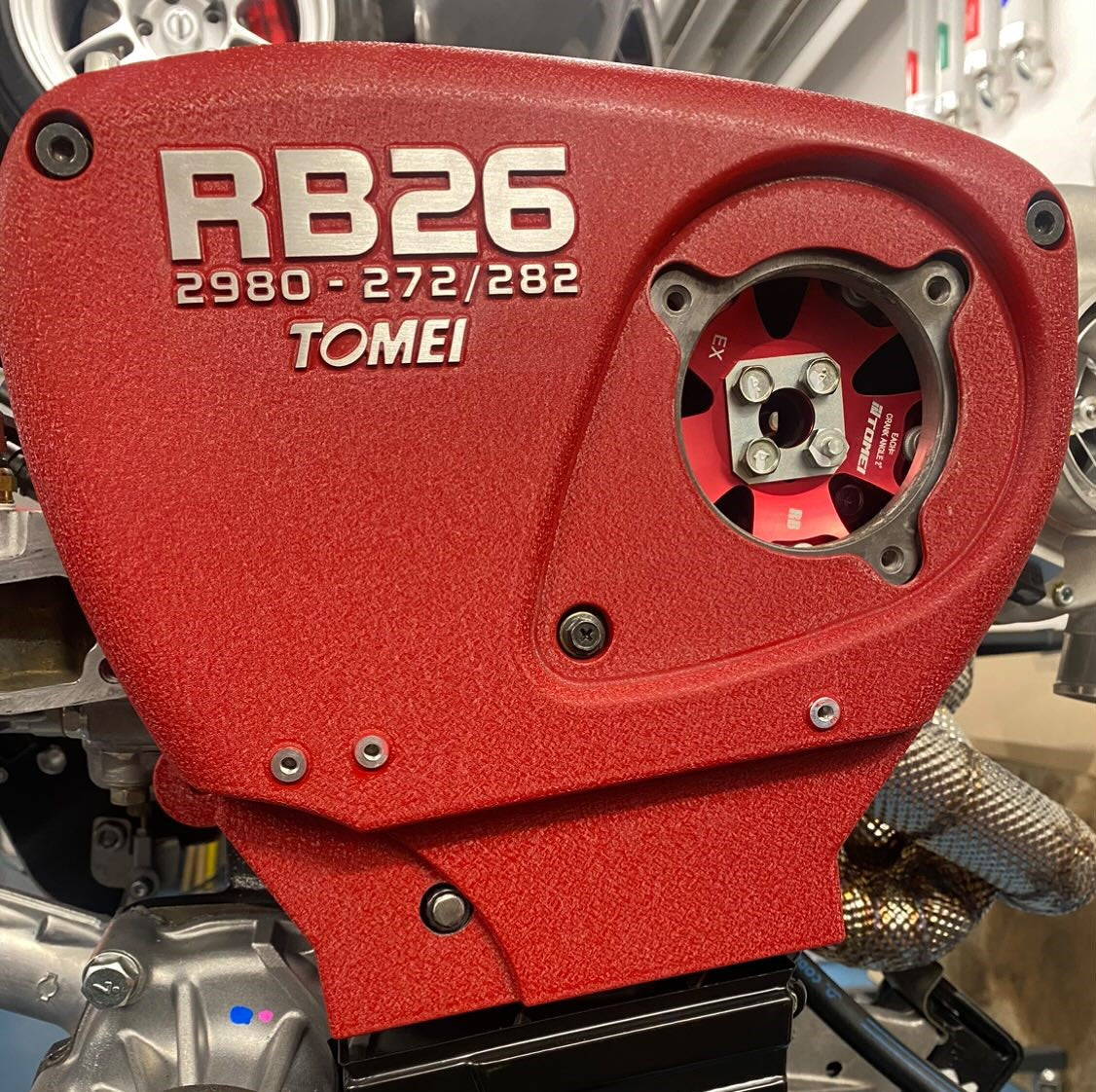 Billet RB26 Timing Cover